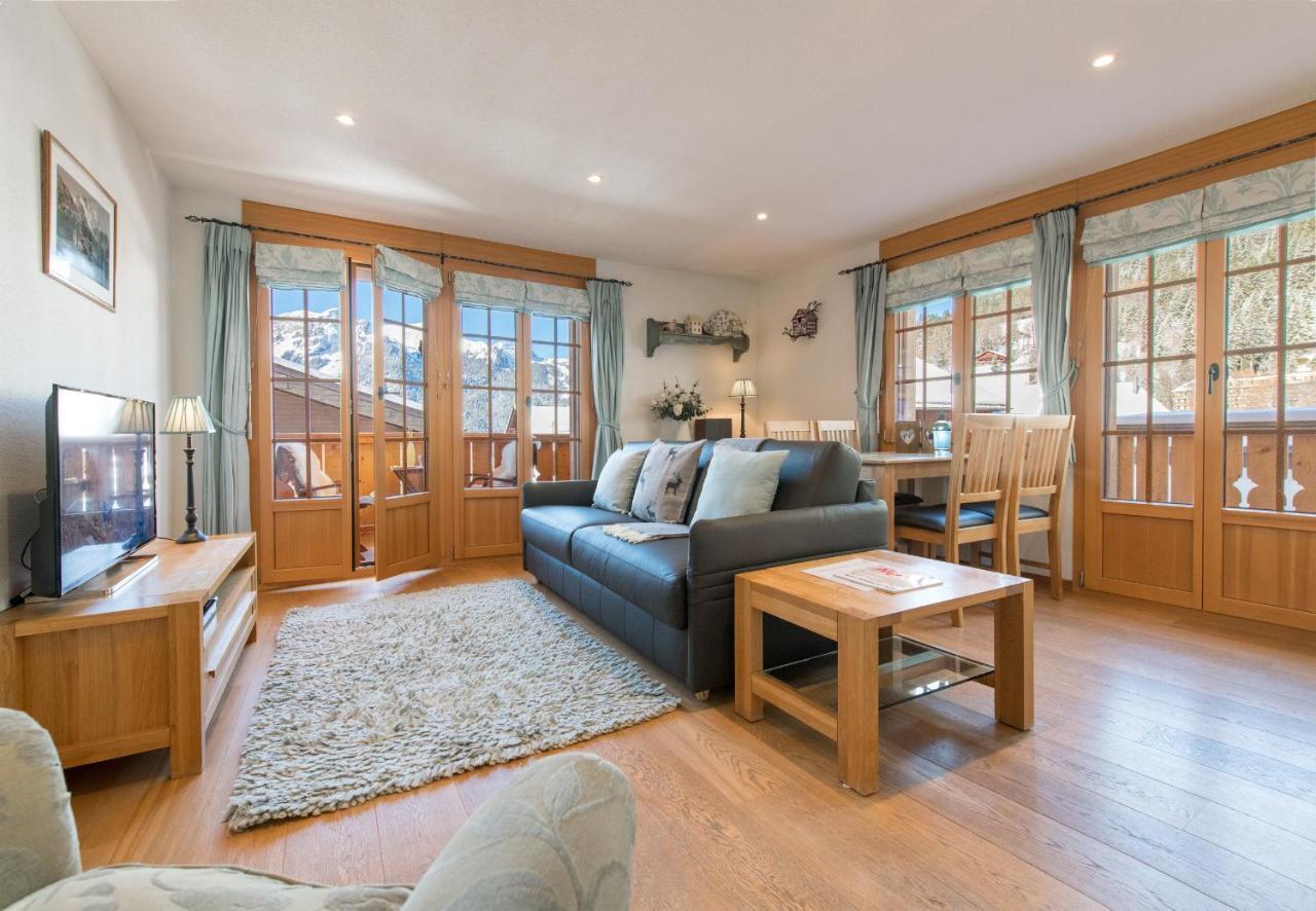 Les Residences Waldbort Wengen Luaran gambar