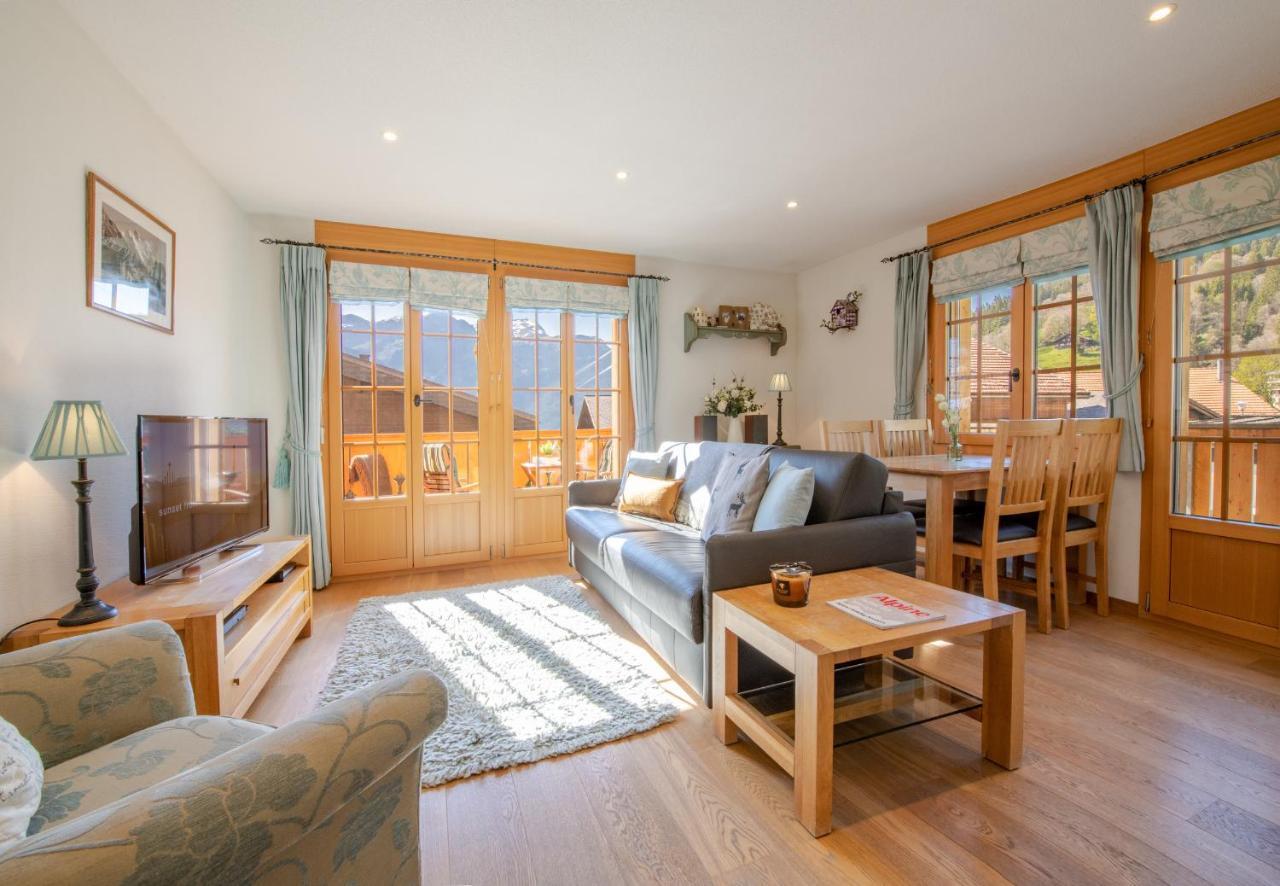 Les Residences Waldbort Wengen Luaran gambar