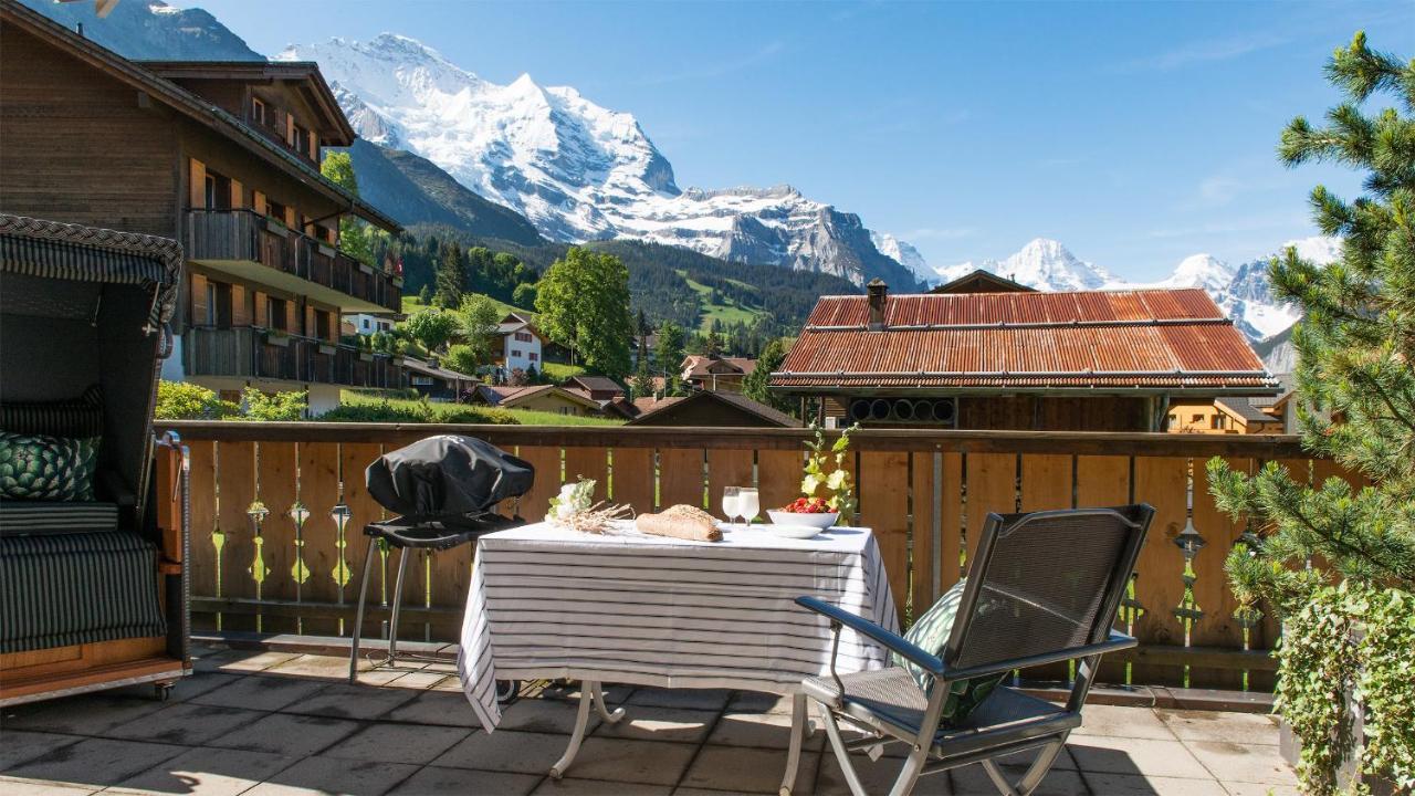 Les Residences Waldbort Wengen Luaran gambar