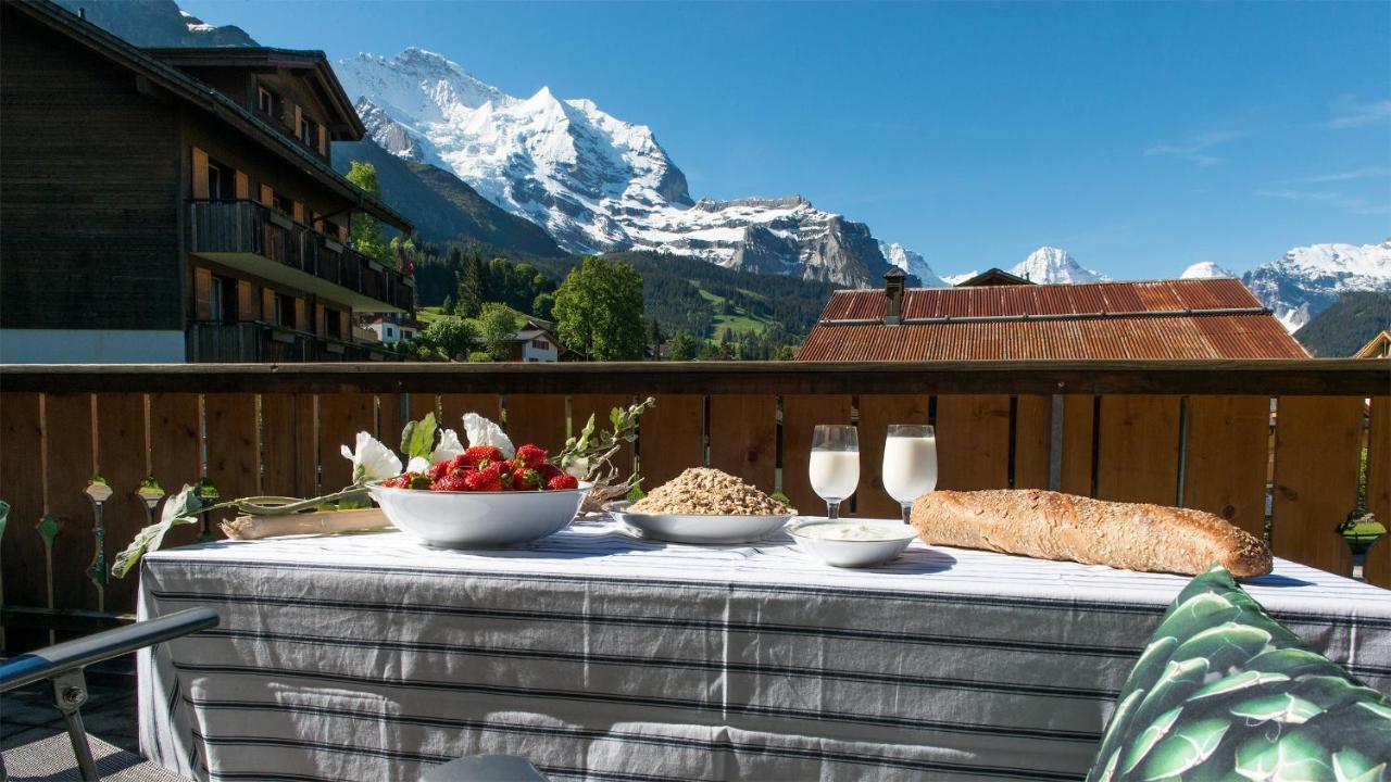 Les Residences Waldbort Wengen Luaran gambar