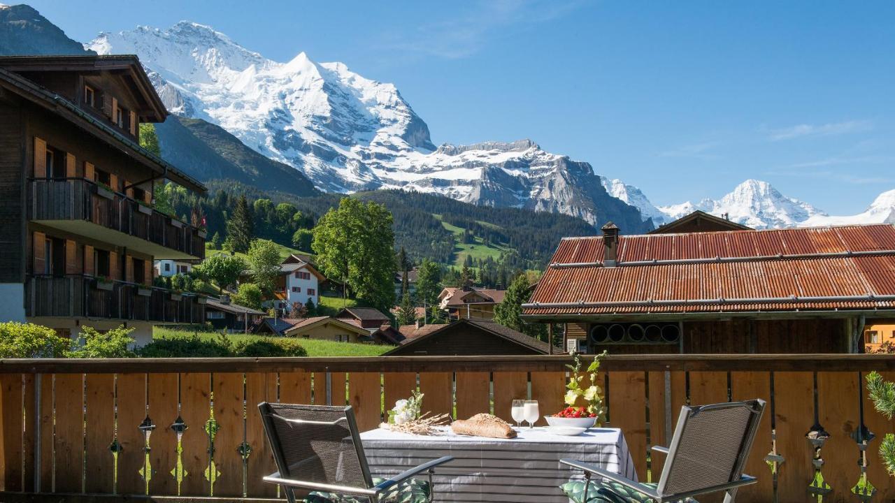 Les Residences Waldbort Wengen Luaran gambar